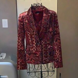 Gorgeous velvet TAHARI blazer